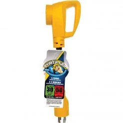 Camco Power Grip 30/50A 4-Prong Dogbone RV Generator Adapter