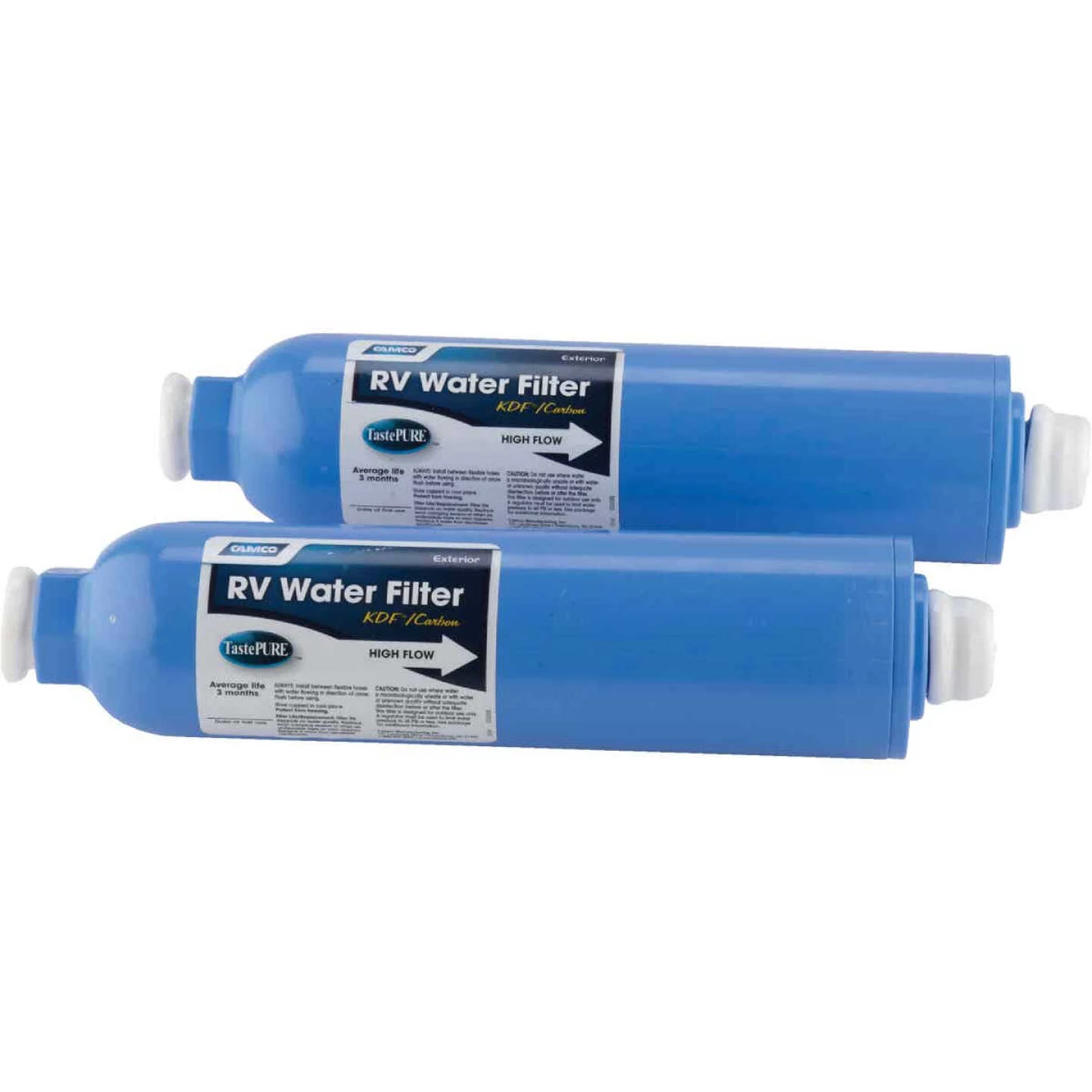 Camco Large Capacity, (Durable In-Line RV Water Filter, (2-Pack) 3 Camco Large Capacity, (Durable In-Line RV Water Filter, (2-Pack)