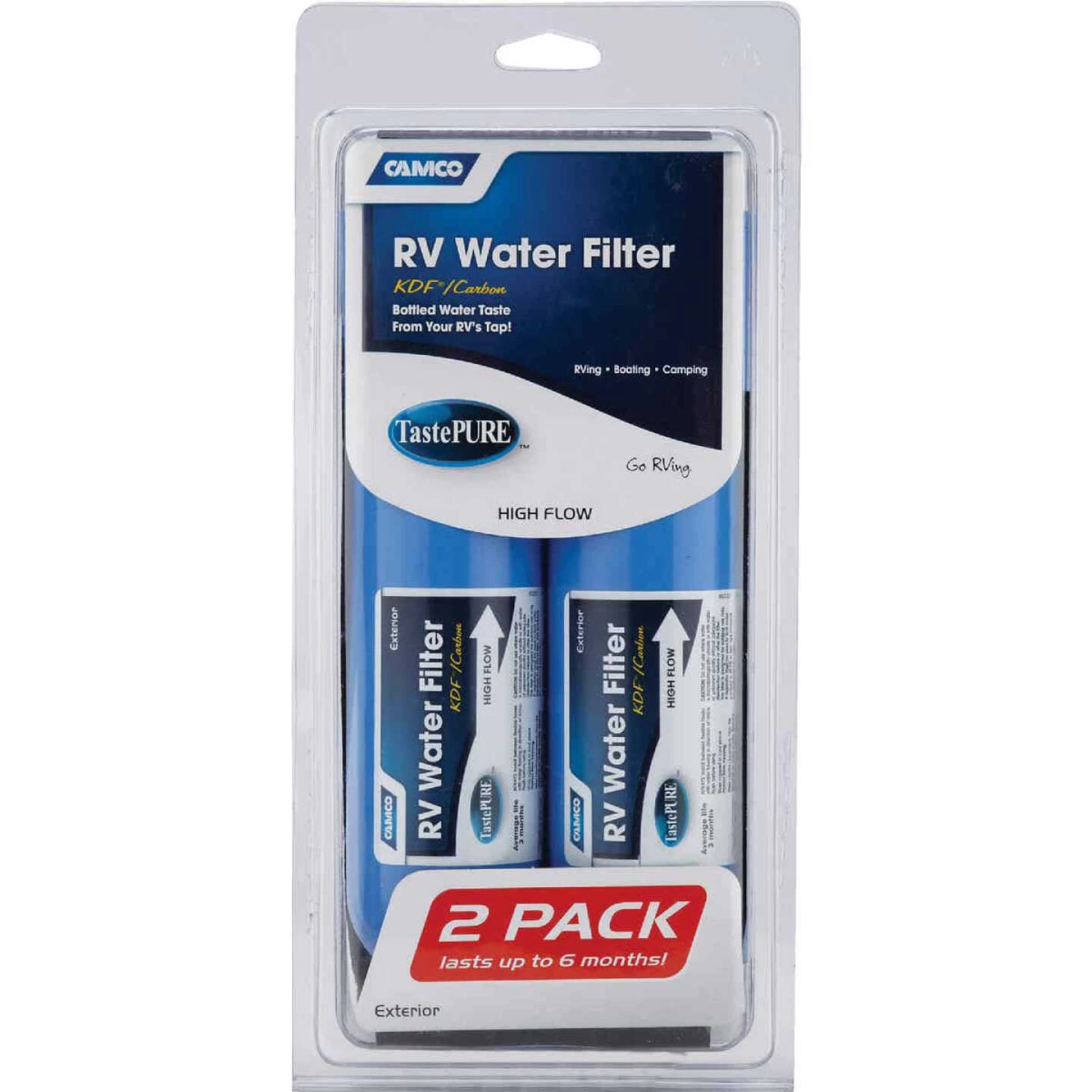 Camco Large Capacity, (Durable In-Line RV Water Filter, (2-Pack) 4 Camco Large Capacity, (Durable In-Line RV Water Filter, (2-Pack) - Image 2
