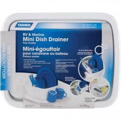 Camco Heavy-Duty Plastic 9.50 In. X 11.69 In. White RV Dish Drainer -Home Paint Tools Shop ItemImage 578379 q5wf45 6k2fo8 5a87vs