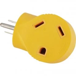 Camco Power Grip 15A Male To 30A Female 90 Deg RV Plug Adapter -Home Paint Tools Shop ItemImage 579114 q5wf72 4dilz4 7ryhje