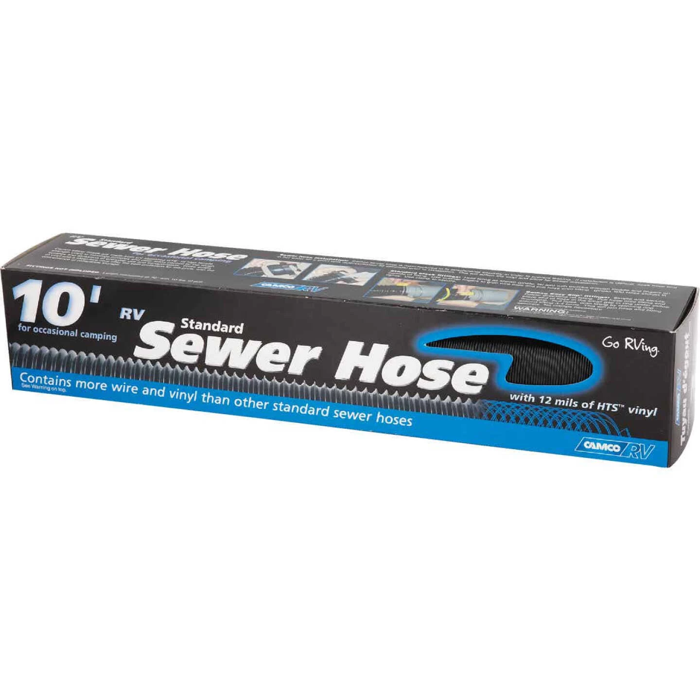 Camco 10 Ft. Standard RV Sewer Hose 5 Camco 10 Ft. Standard RV Sewer Hose - Image 3