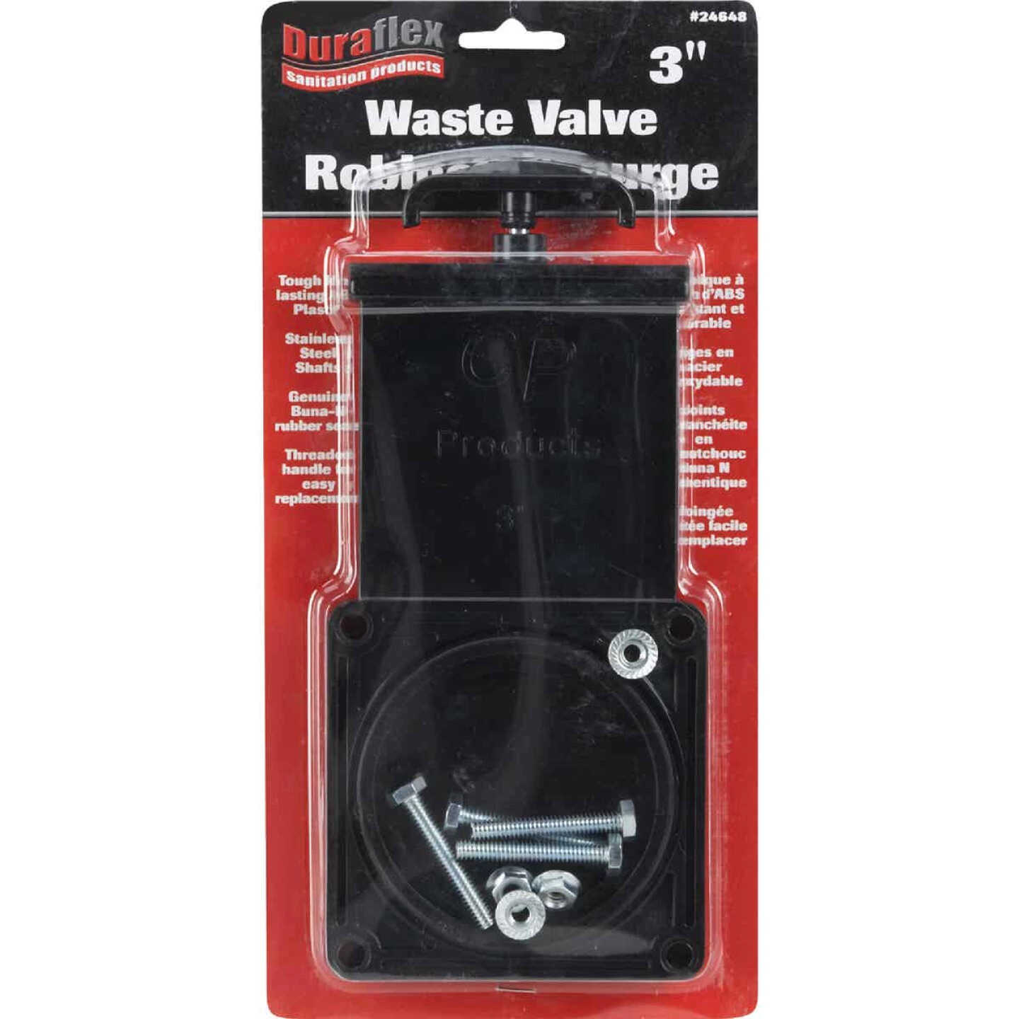 Camco 3 In. RV Waste Valve 4 Camco 3 In. RV Waste Valve - Image 2