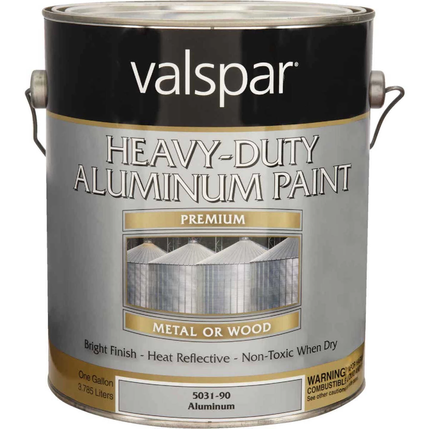 Valspar Gallon Aluminum HD Resin Finish Aluminum Paint 3 Valspar Gallon Aluminum HD Resin Finish Aluminum Paint