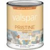 Valspar Pristine 100% Acrylic Paint & Primer Semi-Gloss Exterior House Paint, Ultra White/Pastel Base, 1 Qt. -Home Paint Tools Shop ItemImage 771615 q5x047 6pocyo 9290p0