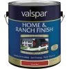 Valspar Exterior Latex Self Priming Flat Home And Ranch Finish, Ranch Red, 1 Gal. -Home Paint Tools Shop ItemImage 773348 q5x1cr eiujvs aqmyso