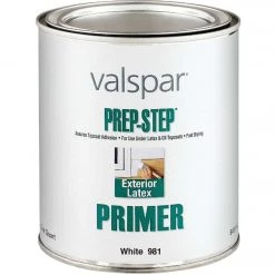 Valspar Prep-Step White Exterior Primer, 1 Qt.