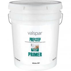 Valspar Prep-Step White Exterior Primer, 5 Gal.