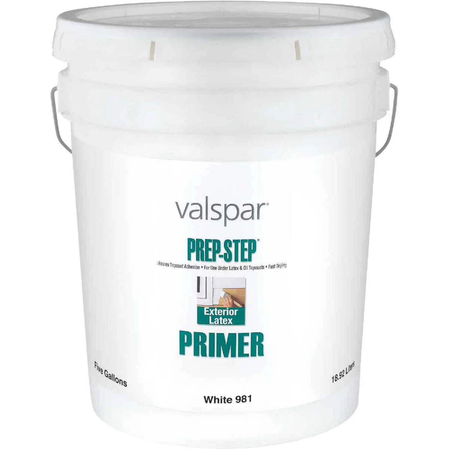 Valspar Prep-Step White Exterior Primer, 5 Gal. 3 Valspar Prep-Step White Exterior Primer, 5 Gal.