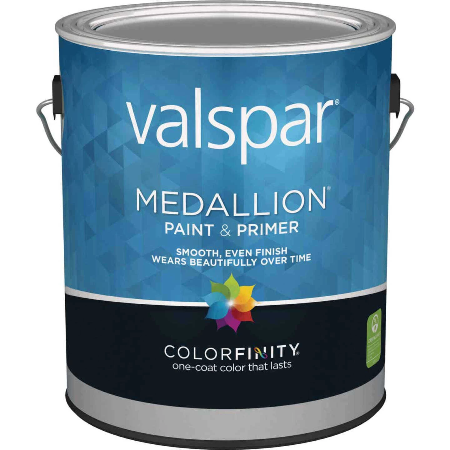 Valspar Medallion 100% Acrylic Paint & Primer Flat Interior Wall Paint, White, 1 Gal. 3 Valspar Medallion 100% Acrylic Paint & Primer Flat Interior Wall Paint, White, 1 Gal.