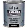Valspar Anti-Rust Oil-Based Gloss Armor Rust Control Enamel, Black, 1 Qt. 1 Valspar Anti-Rust Oil-Based Gloss Armor Rust Control Enamel, Black, 1 Qt. -Home Paint Tools Shop ItemImage 776080 q5x1uf 3jeodc e07f12