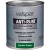 Valspar Anti-Rust Oil-Based Gloss Armor Rust Control Enamel, Hunter Green, 1 Qt. -Home Paint Tools Shop ItemImage 776462 q5x1w0 9z1y3s cdfyzg