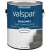 Valspar White Latex Masonry Waterproofer, 1 Gal. -Home Paint Tools Shop ItemImage 776478 q5x1w7 42xmp4 aawcjo