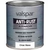 Valspar Anti-Rust Oil-Based Gloss Armor Rust Control Enamel, Clear Base, 1 Qt. 1 Valspar Anti-Rust Oil-Based Gloss Armor Rust Control Enamel, Clear Base, 1 Qt. -Home Paint Tools Shop ItemImage 776585 q5x1wn f330f4 9pgxq0