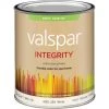 Valspar Integrity Latex Paint And Primer Satin Exterior House Paint, White, 1 Qt. -Home Paint Tools Shop ItemImage 794572 q5x5ae 8yemqg aybf7v