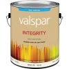 Valspar Integrity Latex Paint And Primer Flat Exterior House Paint, White, 1 Gal. -Home Paint Tools Shop ItemImage 794670 q5x5au 1nsa94 gfk2q0